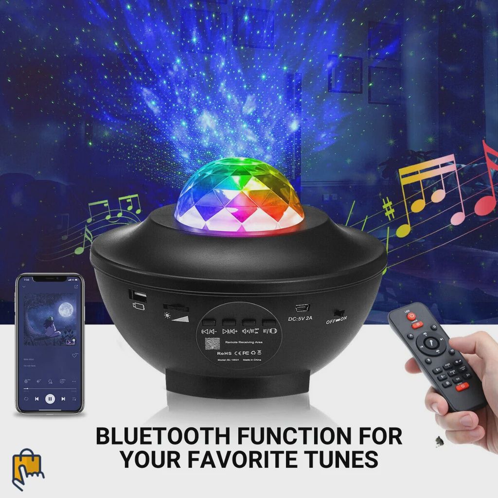 LED galaxy light / speaker