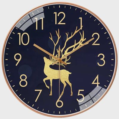 DEER WALL CLOCK