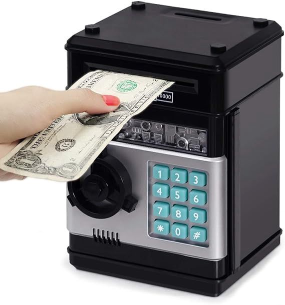 kids Coin and Bills Safe