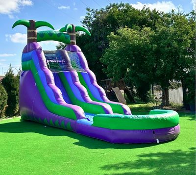WATERSLIDE WITH ATTACHED POOL 1 DAY RENTAL