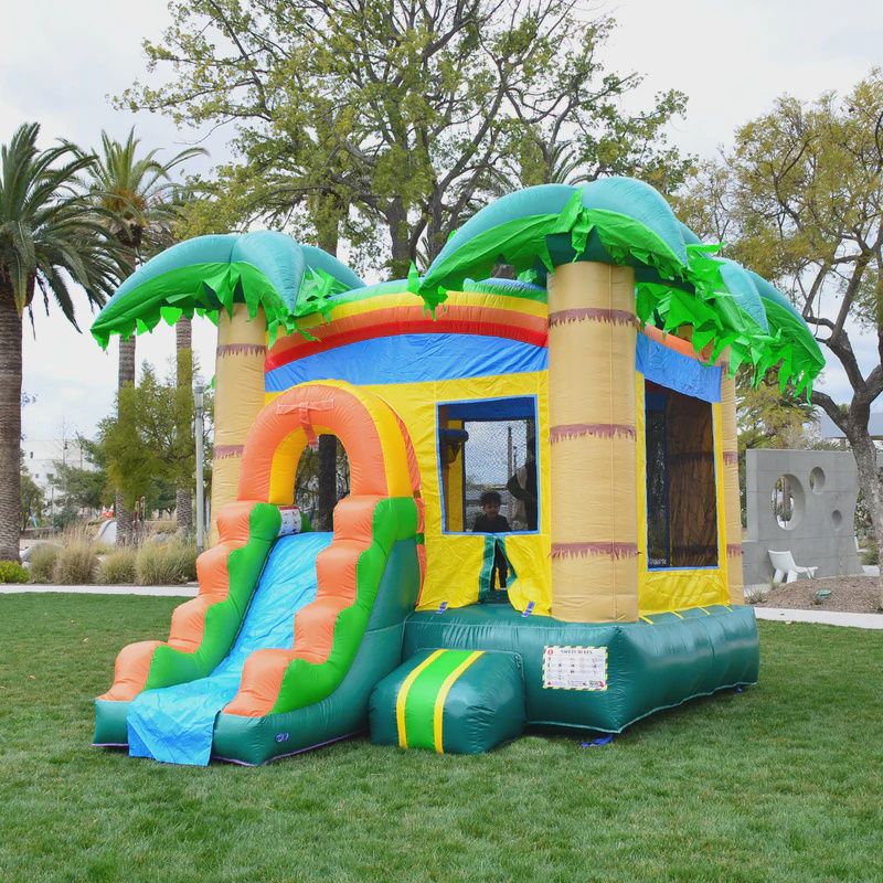 BOUCE HOUSE WITH BASKETBALL HOOP 1 DAY RENTAL