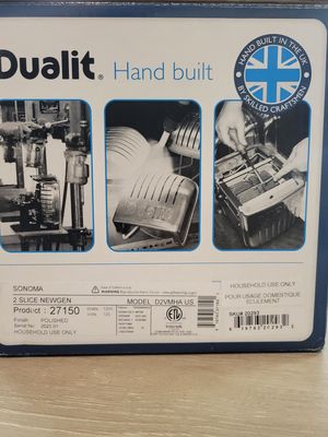 DUALIT Laxury handmade  classic toaster