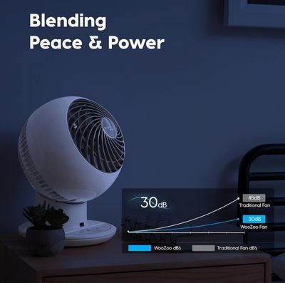 WOOZOO 5 SPEED GLOBE FAN