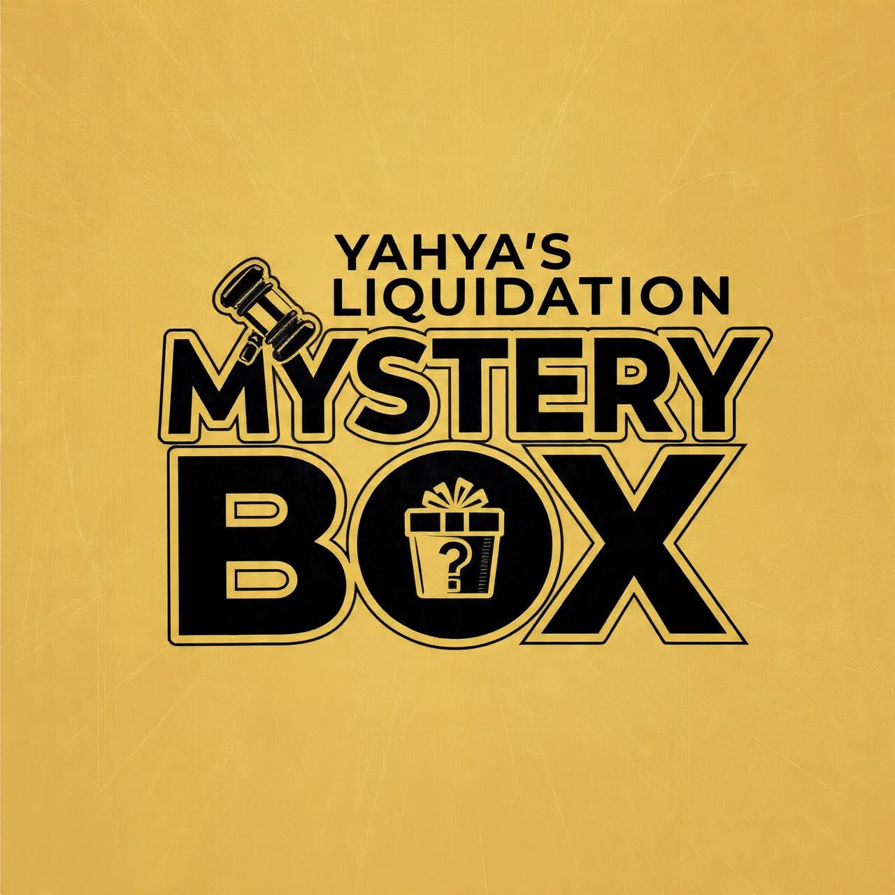 Mystery box mixed merchandise