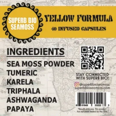 Yellow Formula Capsules