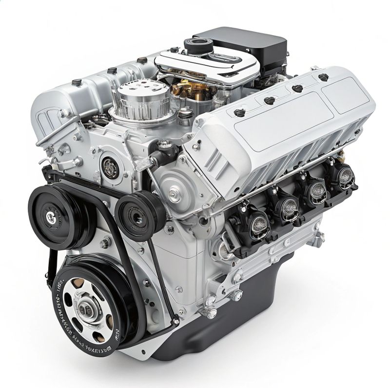 Variklio grandinės keitimas