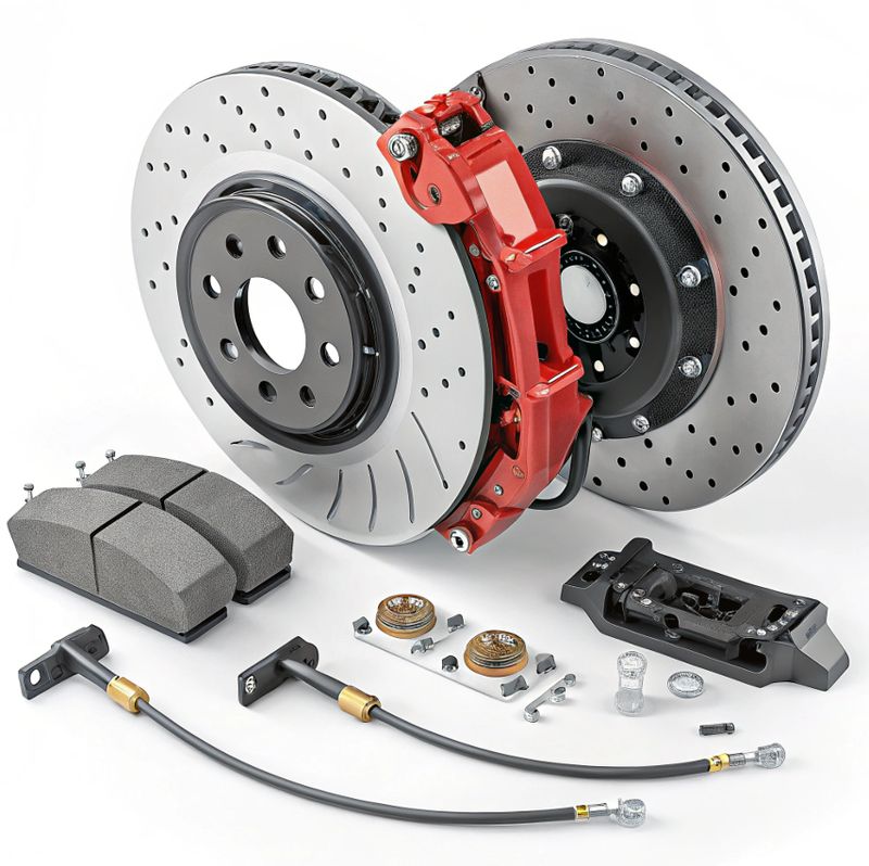 Stabdžių kaladelių keitimas (priekis)