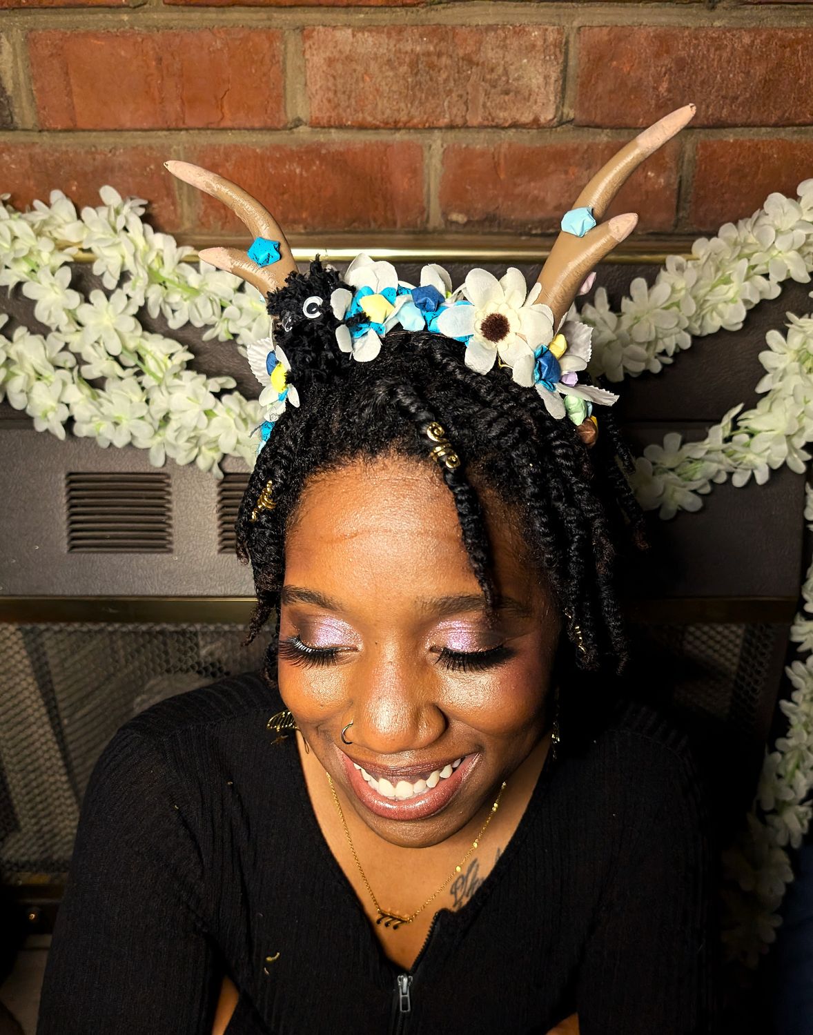 Custom Fawn Antlers