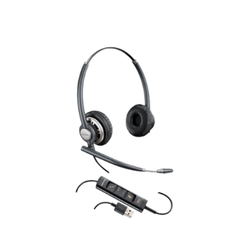 Plantronics ENCOREPRO 700 USB Series Binaural Over-the-head NC Headset HW725 USB Plantronics ENCOREPRO 700 USB Series Binaural Over-the-head NC Headset HW725 USB