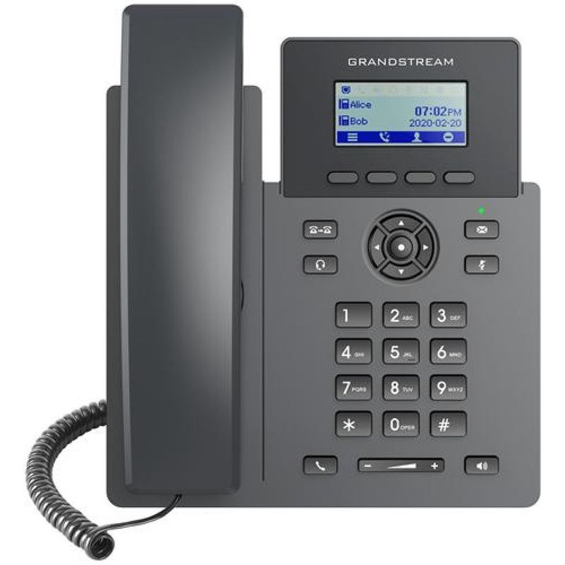 Grandstream GRP2601-P PoE 2-Line 2-SIP Carrier Grade IP Phone Grandstream GRP2601-P PoE 2-Line 2-SIP Carrier Grade IP Phone