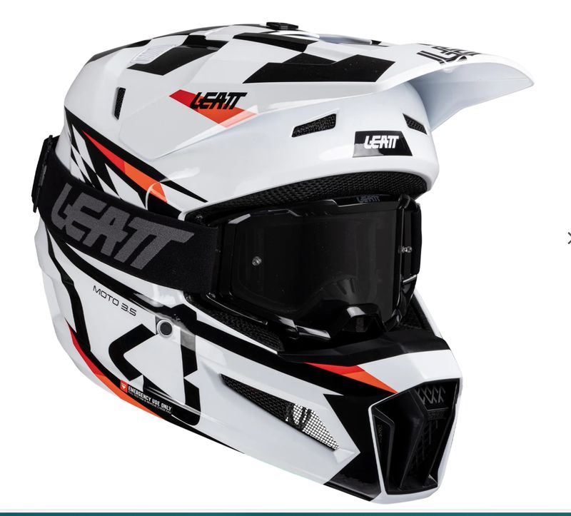 Helmet Kit Moto 3.5 #L 59-60cm White V25