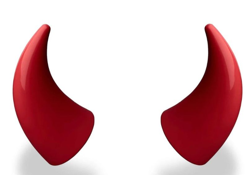 Helmet Flair - Large Devil Horns