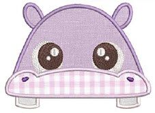 Boy Hippo Hooded Towel