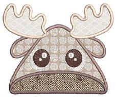 Boy Moose Hooded Towel