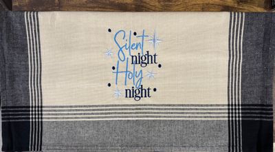 Silent Night Holy Night Towel