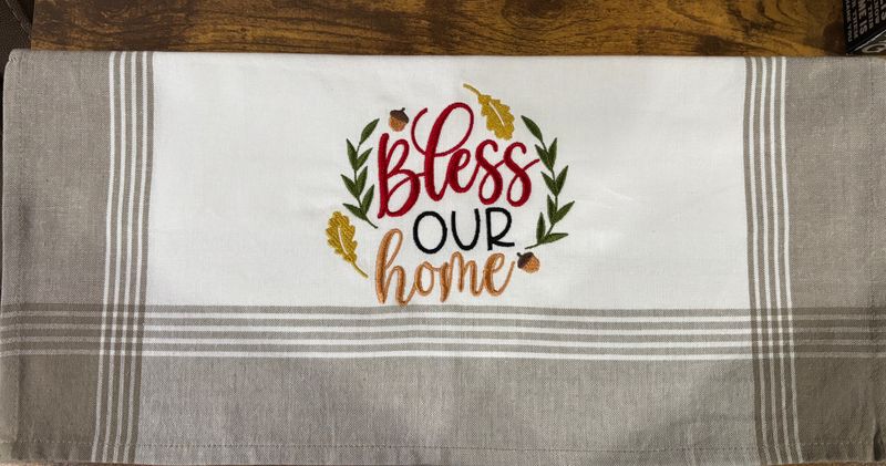 Bless Our Home Towel