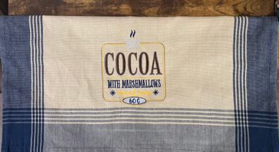 Cocoa with Marshmallows Towel