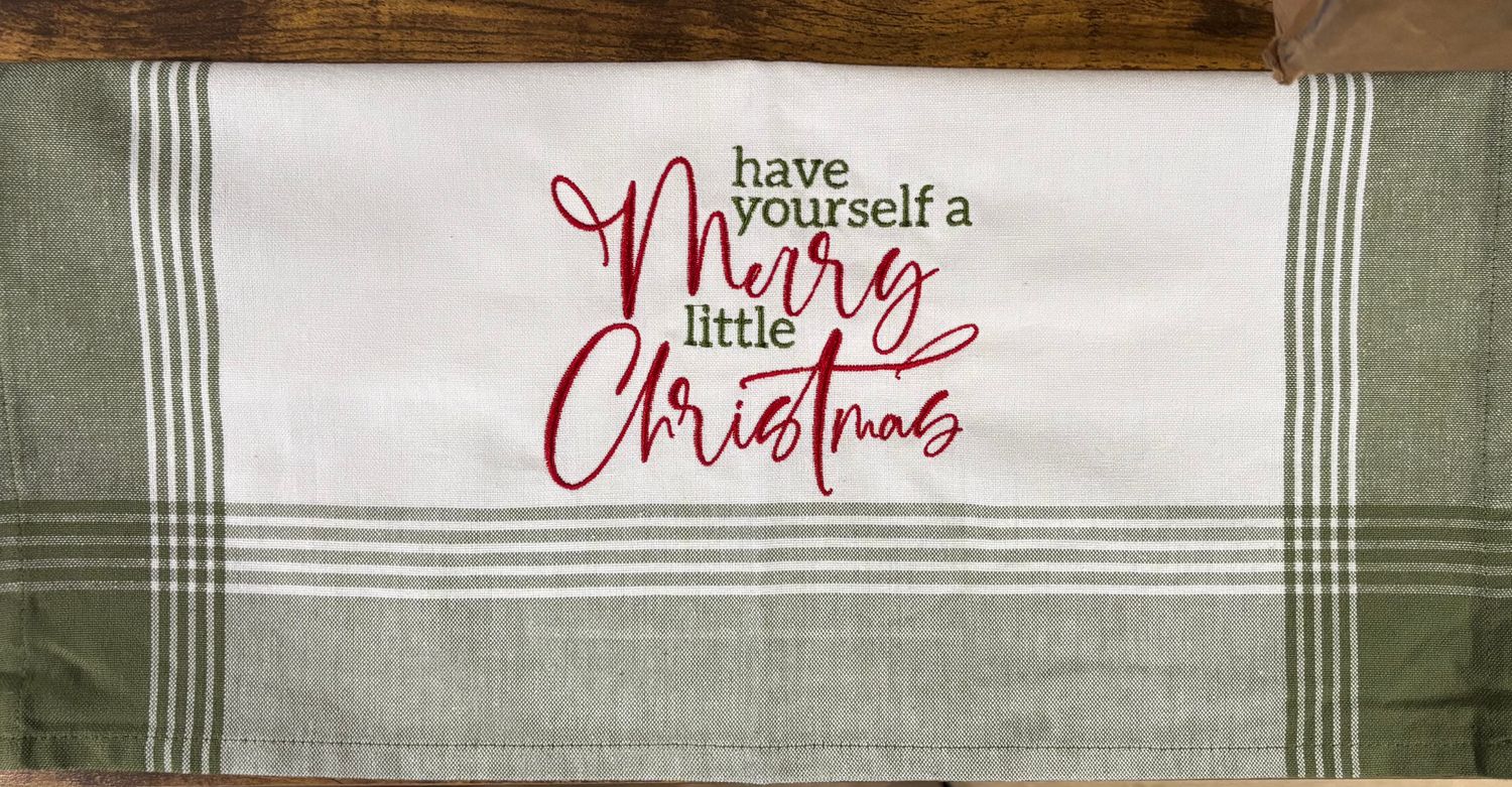 Have Yourself a Merry Little Christmas Towel