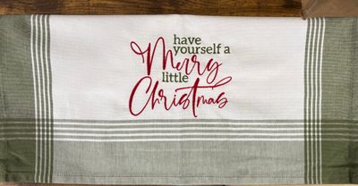 Have Yourself a Merry Little Christmas Towel