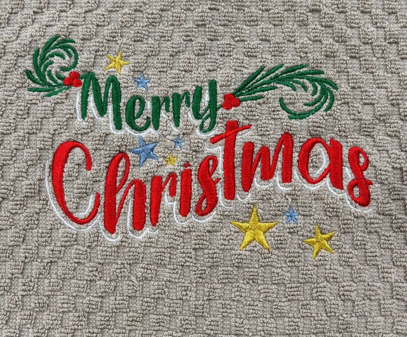 Merry Christmas2 Towel