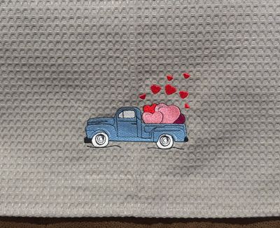 Blue Truck Towel