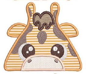 Boy Giraffe Hooded Towel