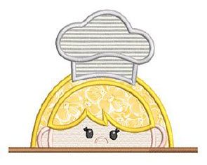 Girl Chef Hooded Towel