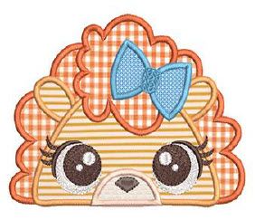 Girl Lion Hooded Towel