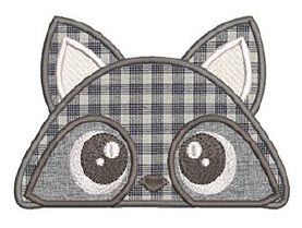 Boy Raccoon Hooded Towel