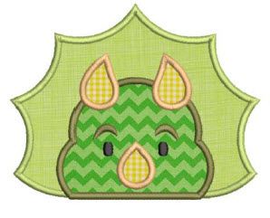 Boy Triceratops Hooded Towel