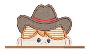 Cowboy Hooded Towel