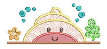Shell Hooded Towel