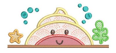Shell Hooded Towel