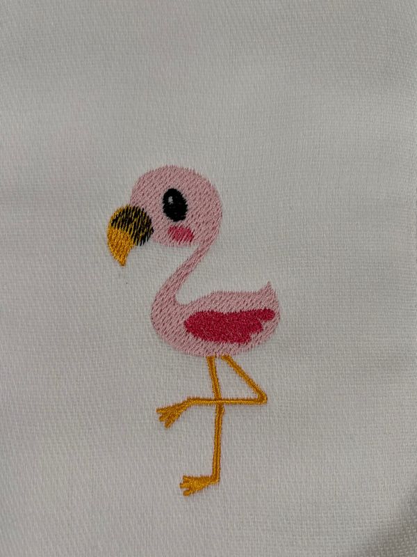Flamingo Burp Cloth