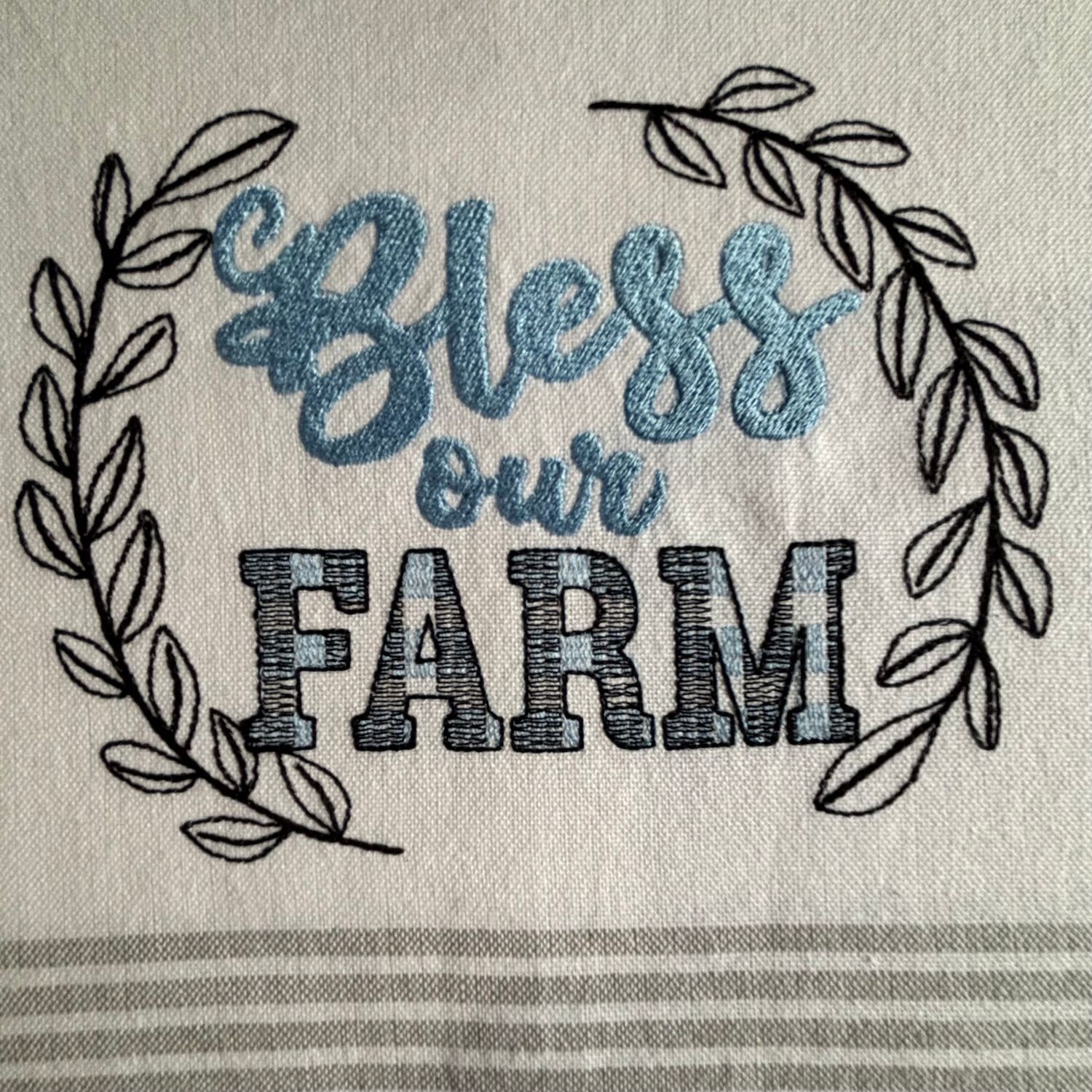 Bless Our Farm Towel