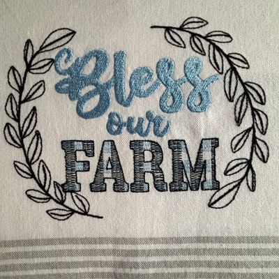 Bless Our Farm Towel