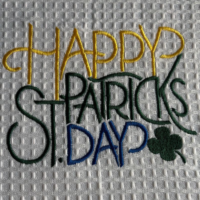 Happy St. Patrick&#39;s Day Towel