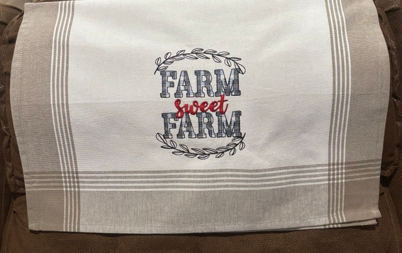 Farm Sweet Farm Towel