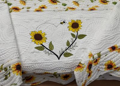 Sunflower Table Runner