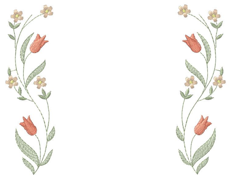 Tulip Quilt Label
