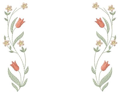 Tulip Quilt Label