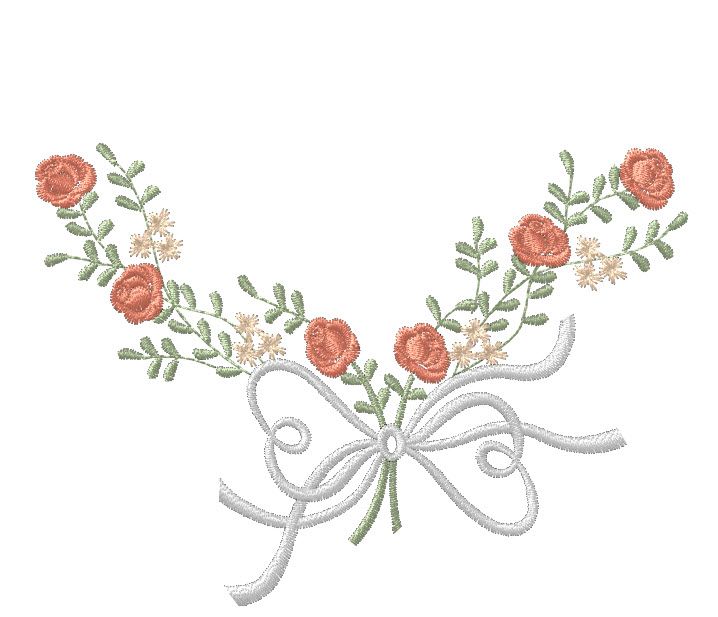 Bouquet Quilt Label