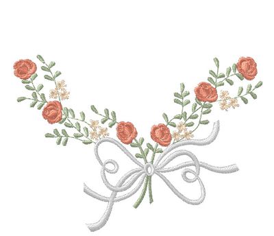 Bouquet Quilt Label