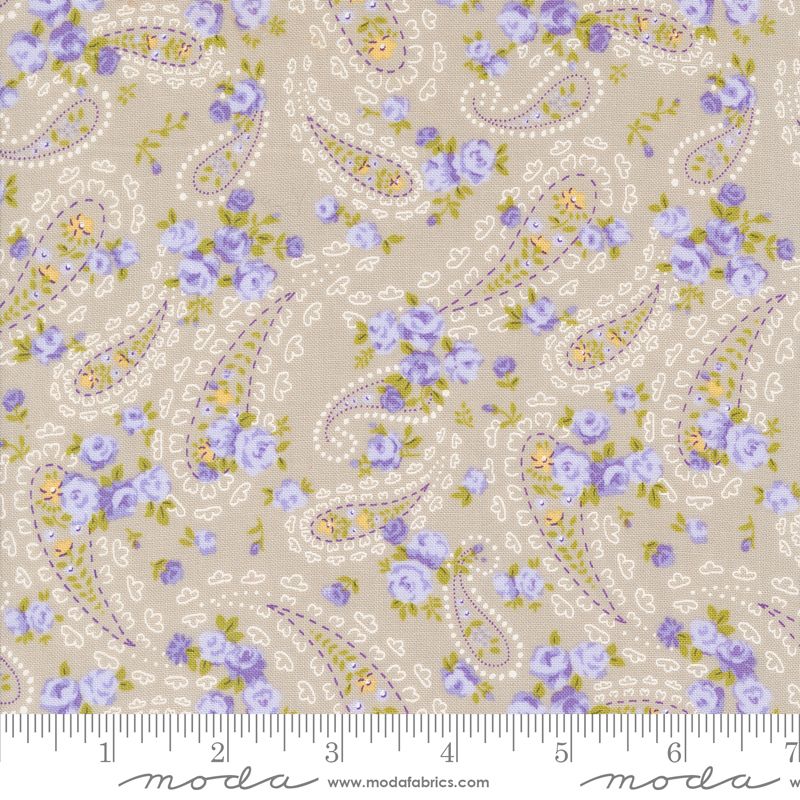 Georgia Stone Paisley Yardage