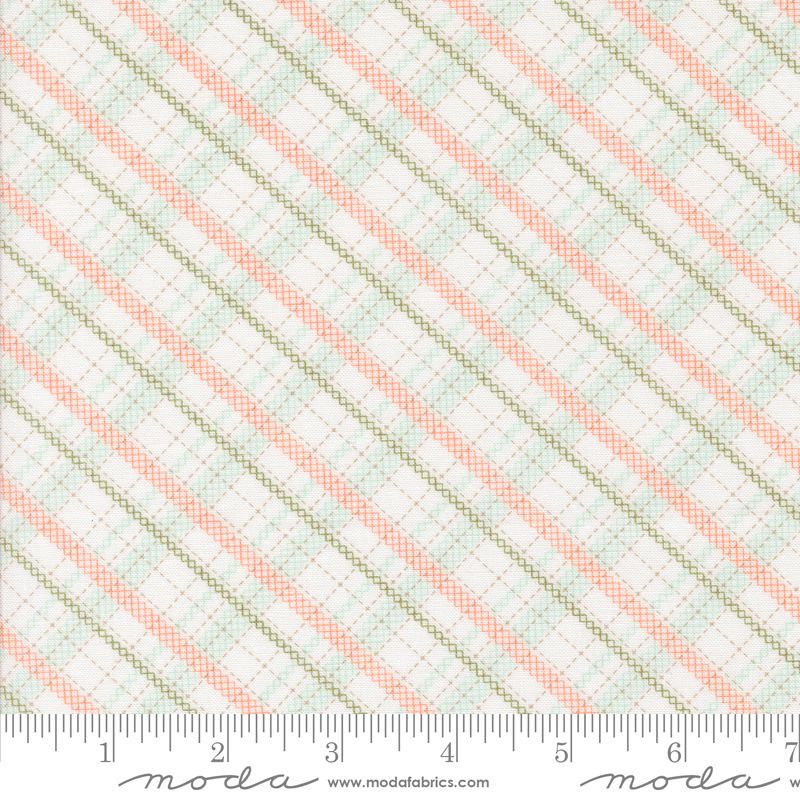 Abloom - Cloud Stitched Plaid Yardage
