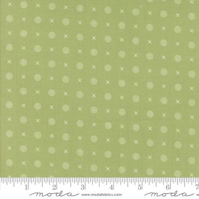 Abloom - Cucumber X &amp; O Yardage