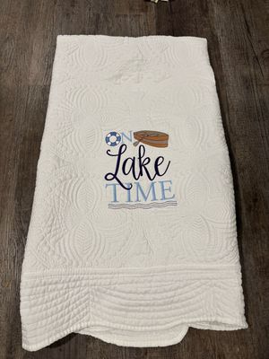 On Lake Time Lap Quilt