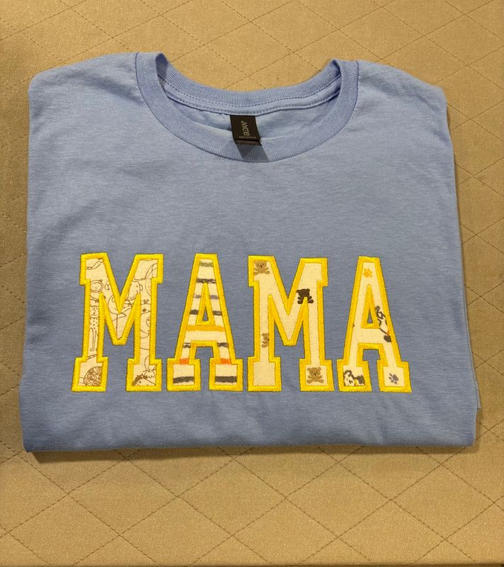 Grandma or Other Names Appliqued Shirt