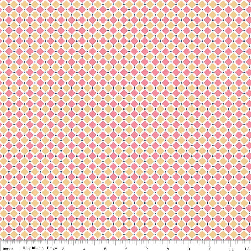 Cozy Christmas Square - Pink