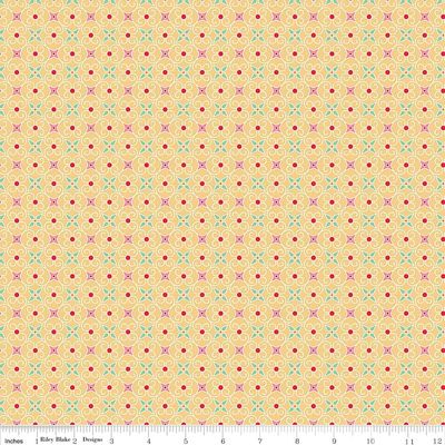Cozy Christmas Wrapping Paper - Yellow